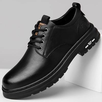 Retro Outdoor Men's Shoes Big Toe Casual Leather Shoes
