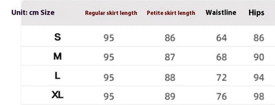 Fashion Personality Black Suit Skirt For Women