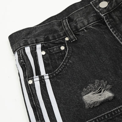 Fashion Ripped Cool Straight Jeans Men