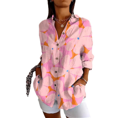 Women's Long Shirt Summer European And American Trendy Long-sleeve
