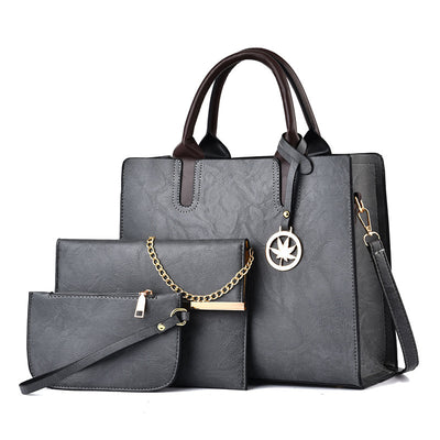 Women's Large Capacity Three-piece Messenger Bag
