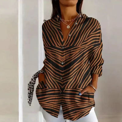 Women's Long Shirt Summer European And American Trendy Long-sleeve