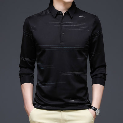 The New Men's T-shirts Are Fashionable With Loose Lapels