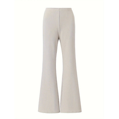 European And American Sports Casual Yoga Slightly Flared Straight Slim Fit Hip Raise Trousers