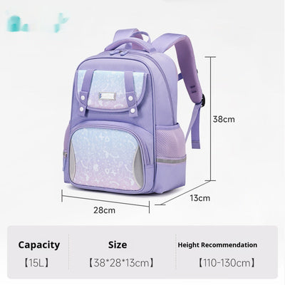 Girls And Boys Children's Schoolbag For Grade 1-3 Large Capacity