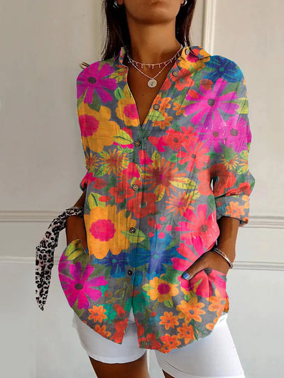 Women's Long Shirt Summer European And American Trendy Long-sleeve