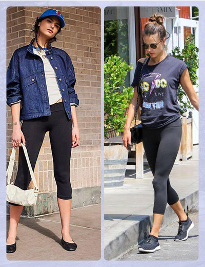 Yoga Pants - Seven Points High-waisted Oblique Pockets To Tighten The Abdomen Solid Color Zhangqing
