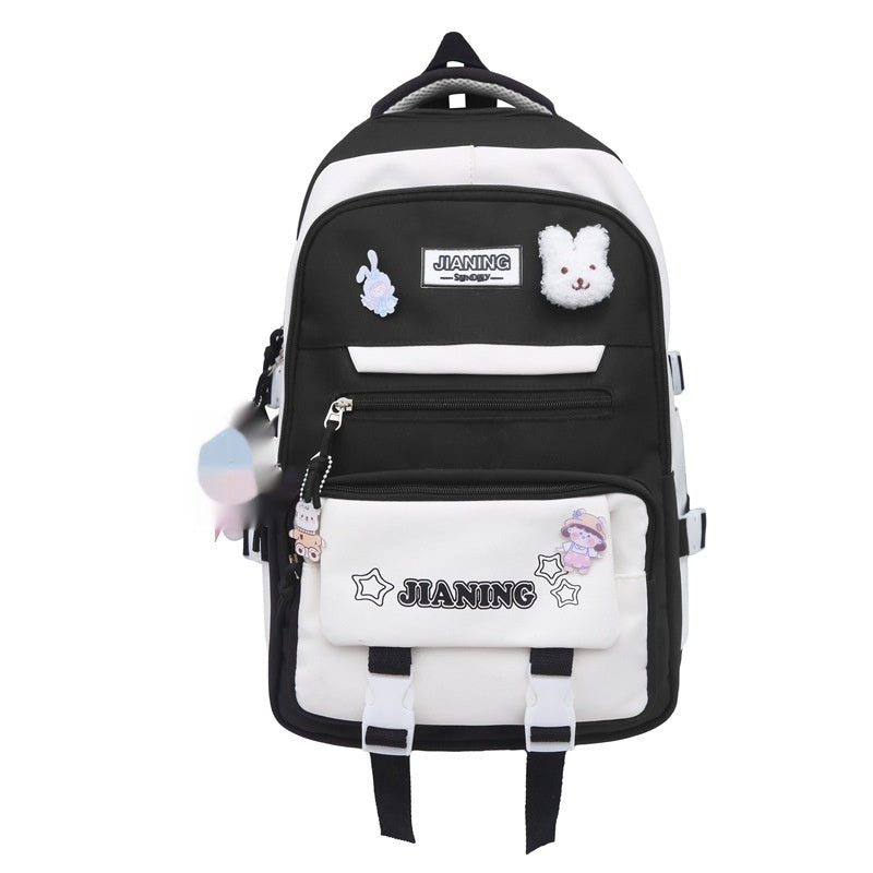 Korean Style Junior's Schoolbag Large Capacity Cute Elementary School Studebt Backpack