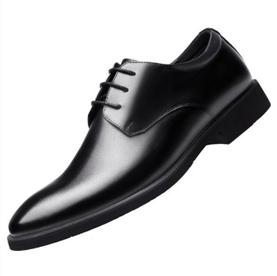 Mazefeng Men Leather Shoes Casual Top Quality Oxfords Men Genuine Leather Dress Shoes Business Formal Shoe Plus Size Wedding 44