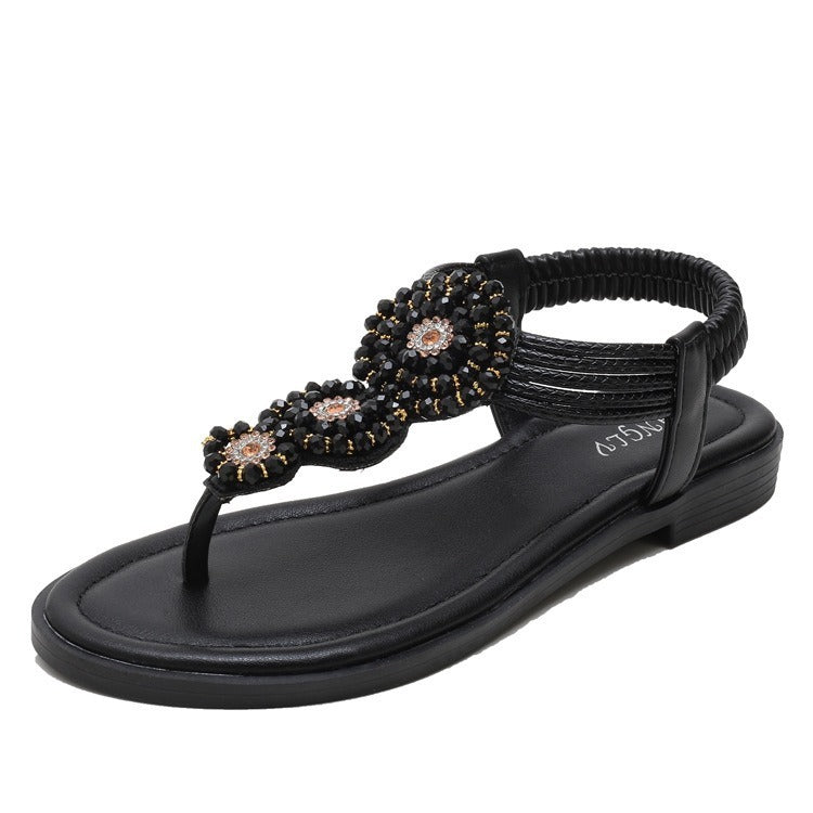 Women's Simple Assorted Colors Retro Roman Shoes