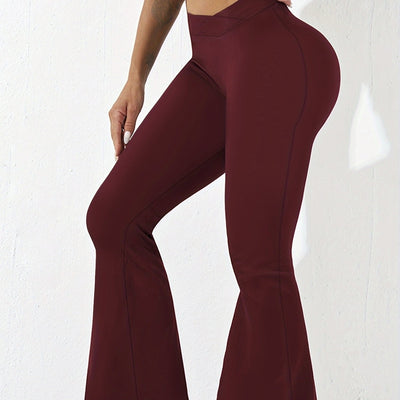 Ladies' Fashionable And Elegant Temperament Versatile Solid Color Tight Fitting Autumn And Winter Pants Elegant