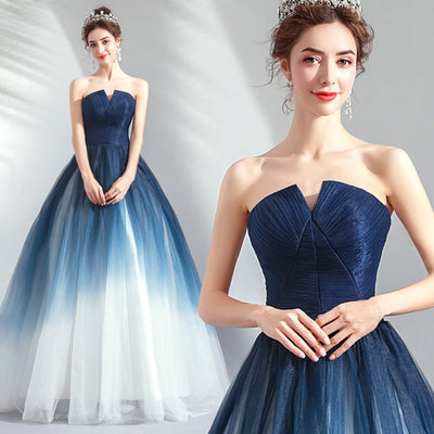 Fantasy Starry Dress Gradient Skirt  Women