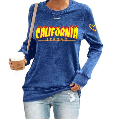 Simple Casual Round Neck Women's Top