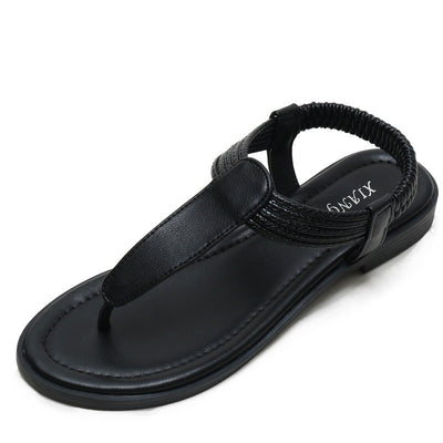 Women's Simple Assorted Colors Retro Roman Shoes