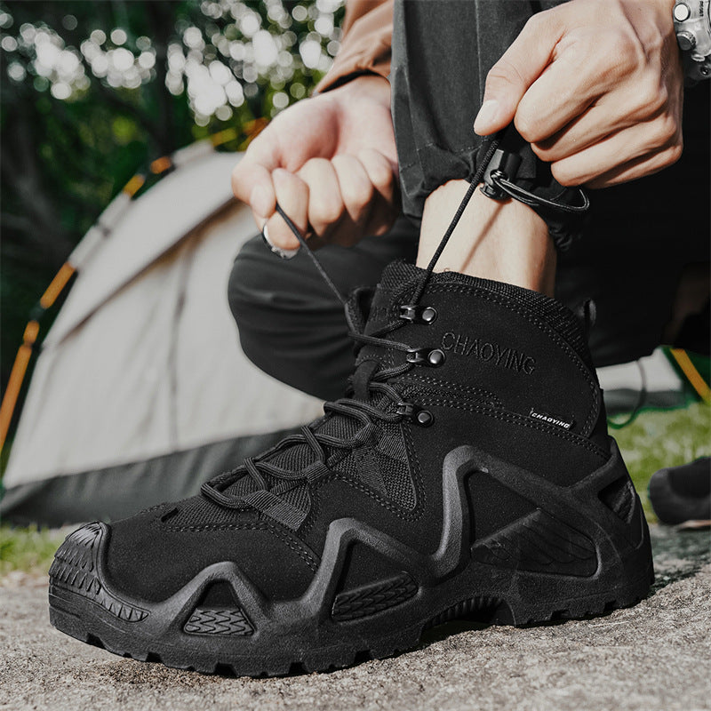 High-top Tactical Shoes Wear-resistant Desert Boots Outdoor New Combat Boots