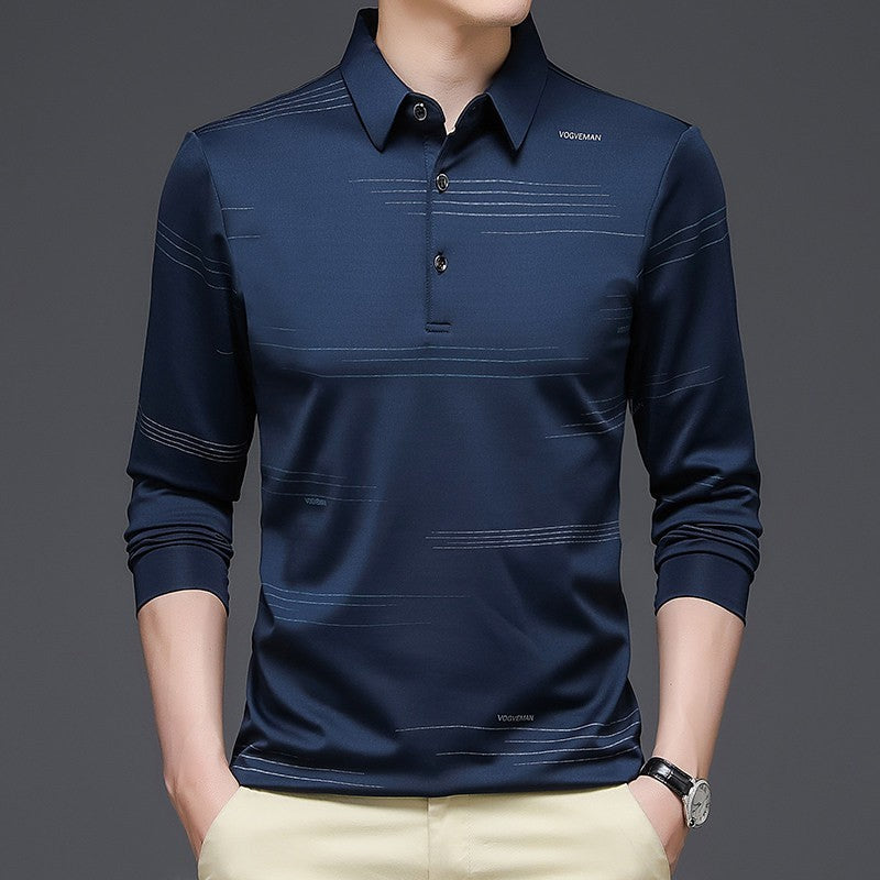 The New Men's T-shirts Are Fashionable With Loose Lapels