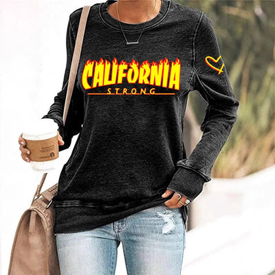 Simple Casual Round Neck Women's Top
