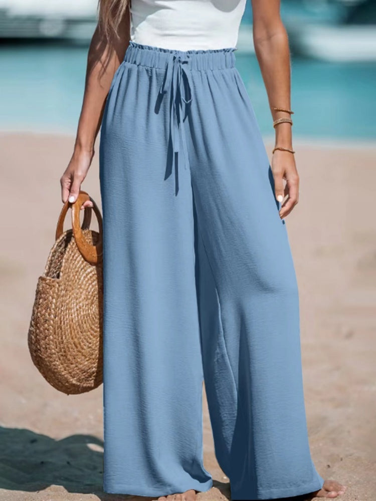 Four Seasons Pants With Pocket For Casual Comfort