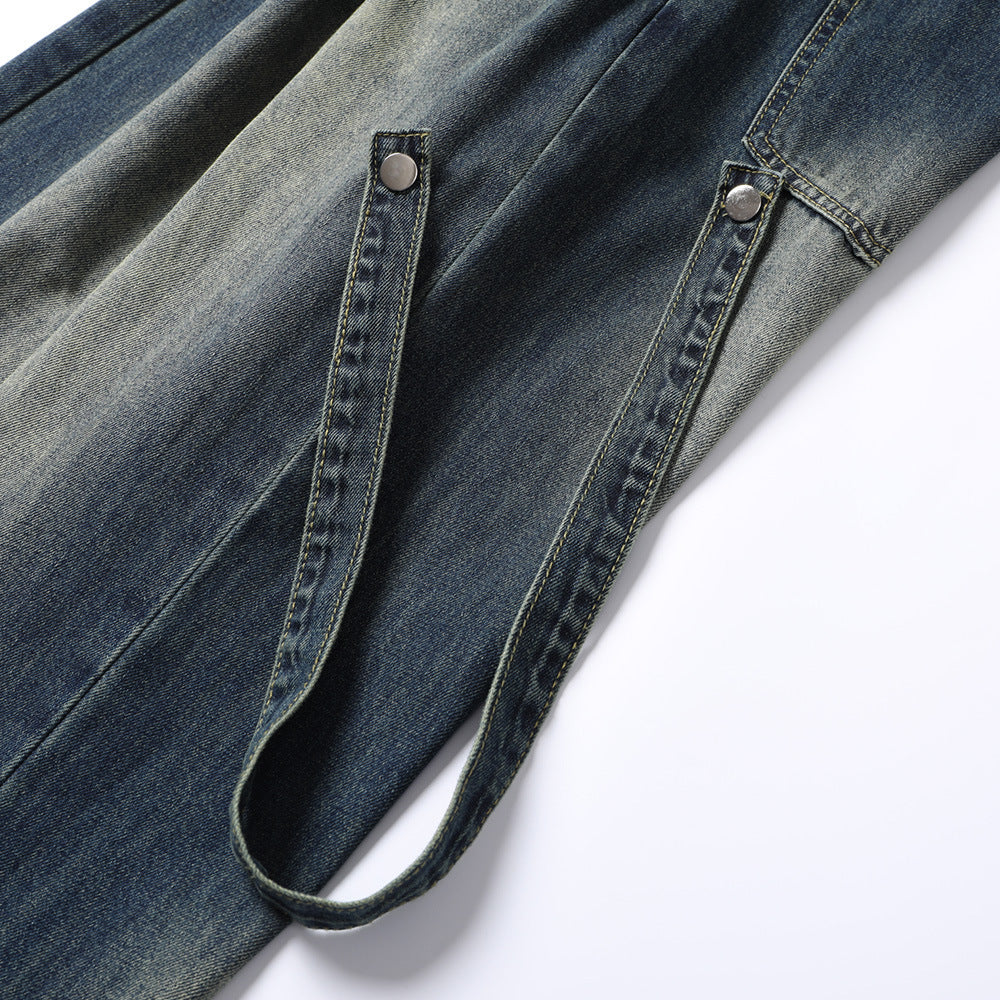 Fashion Personality Wide-leg Jeans Men