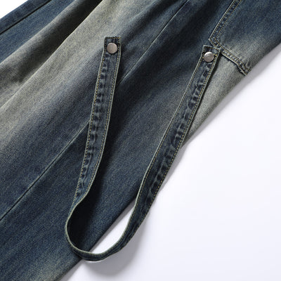 Fashion Personality Wide-leg Jeans Men