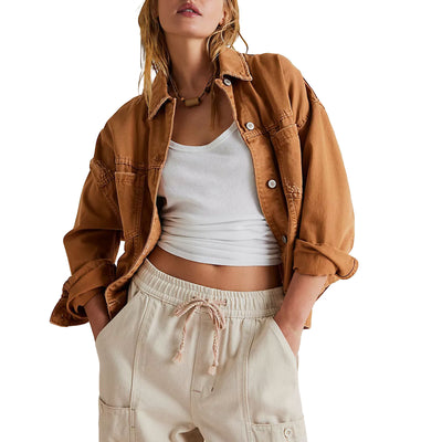 European And American Loose Fashion Denim Jacket Women