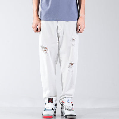 Summer Fashion Ripped Cool Jeans Men