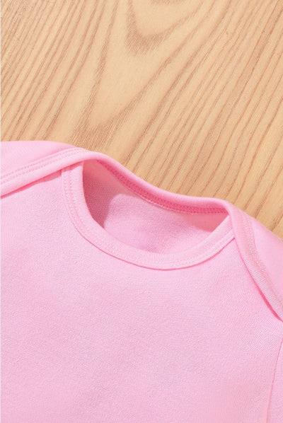 190G Pure Cotton Haha Clothes 0M-12M, POD Can Be Customized Including Embryo Clothes And Printing