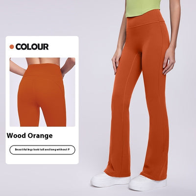 Straight Leg High Elastic Skinny Workout Pants