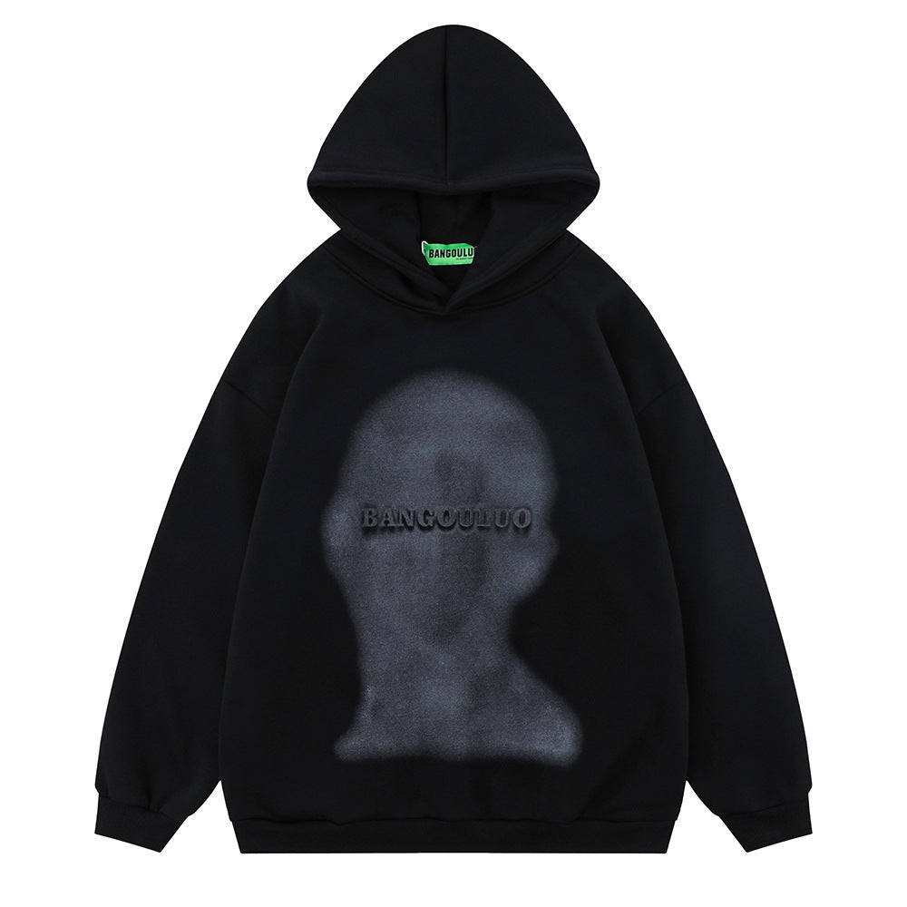 Fashion Thickened Hooded Sweatshirt Men