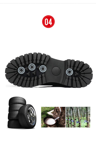 Men With Fashionable Personality And Elevated Martin Boots