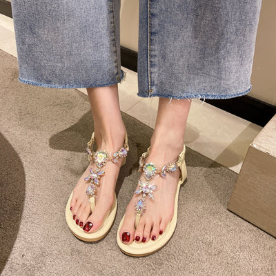 Women's Simple Solid Color Fashion Statement Sandals