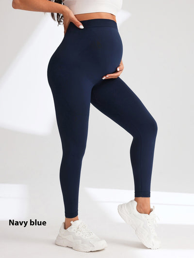 Pregnant Women Yoga Pants Slim High Waist Seamless Leggings Tight