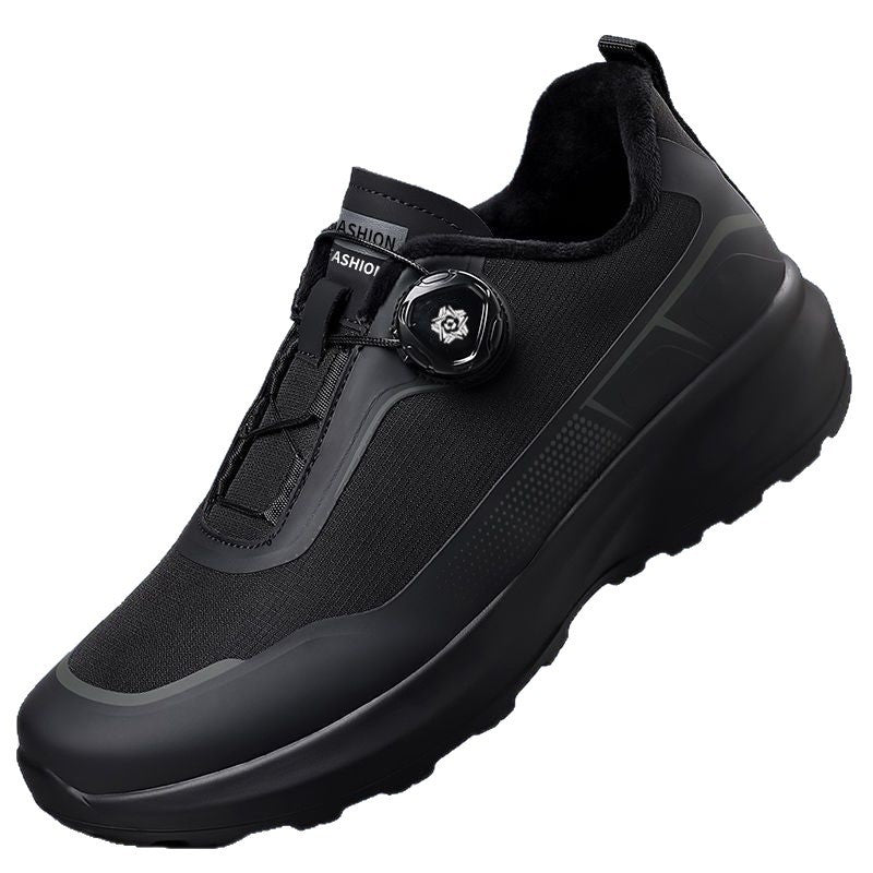 Thick Bottom Rotating Button Sneaker