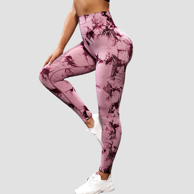 Sports Trousers Skinny Peach Hip Raise High Waist