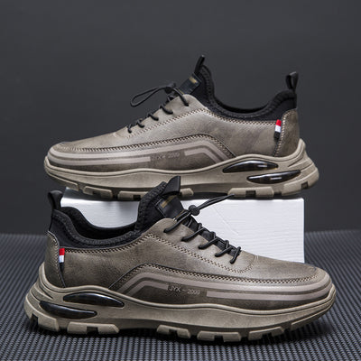 Men's Fleece Lined Padded Warm Keeping Waterproof Sneakers