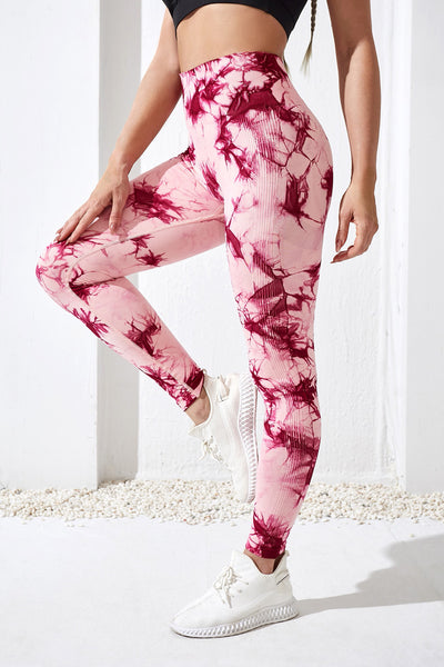 Sports Trousers Skinny Peach Hip Raise High Waist