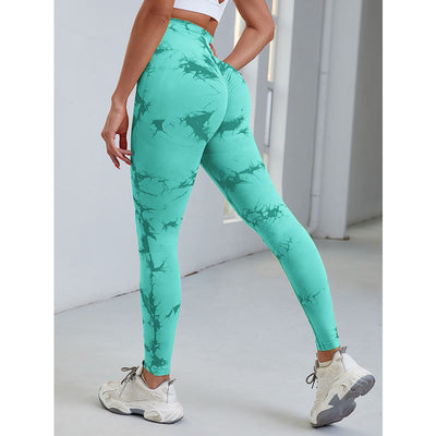 Sports Trousers Skinny Peach Hip Raise High Waist