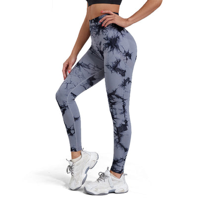 Sports Trousers Skinny Peach Hip Raise High Waist