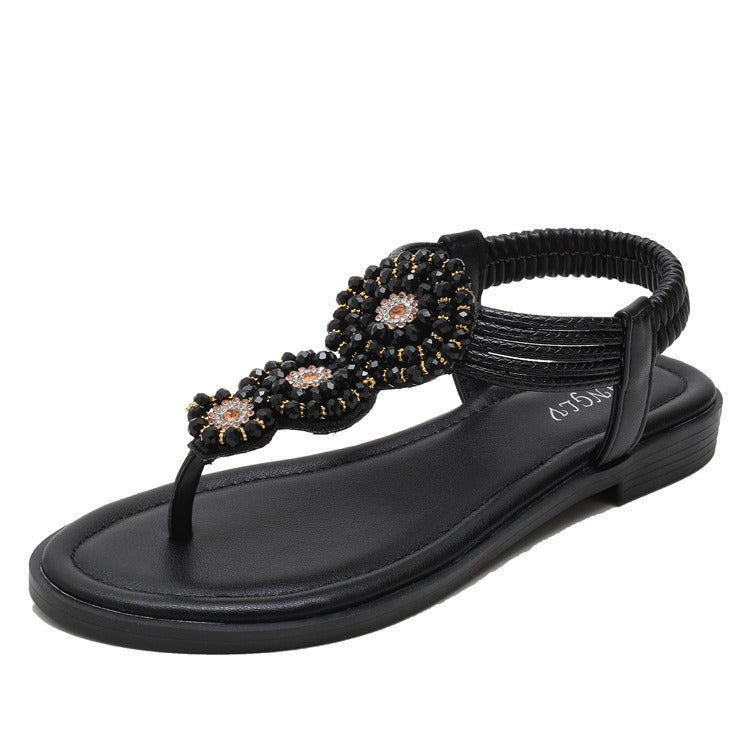 Women's Simple Assorted Colors Retro Roman Shoes