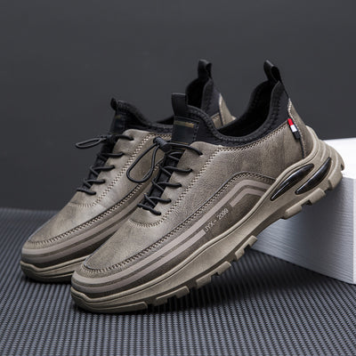 Men's Fleece Lined Padded Warm Keeping Waterproof Sneakers