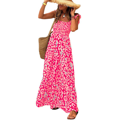 Vacation Style Sling Dress Women