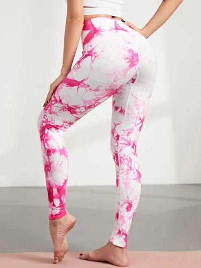 Sports Trousers Skinny Peach Hip Raise High Waist