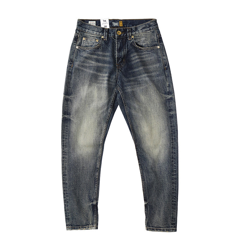 Heavy Retro Jeans Loose Casual Men