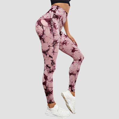 Sports Trousers Skinny Peach Hip Raise High Waist