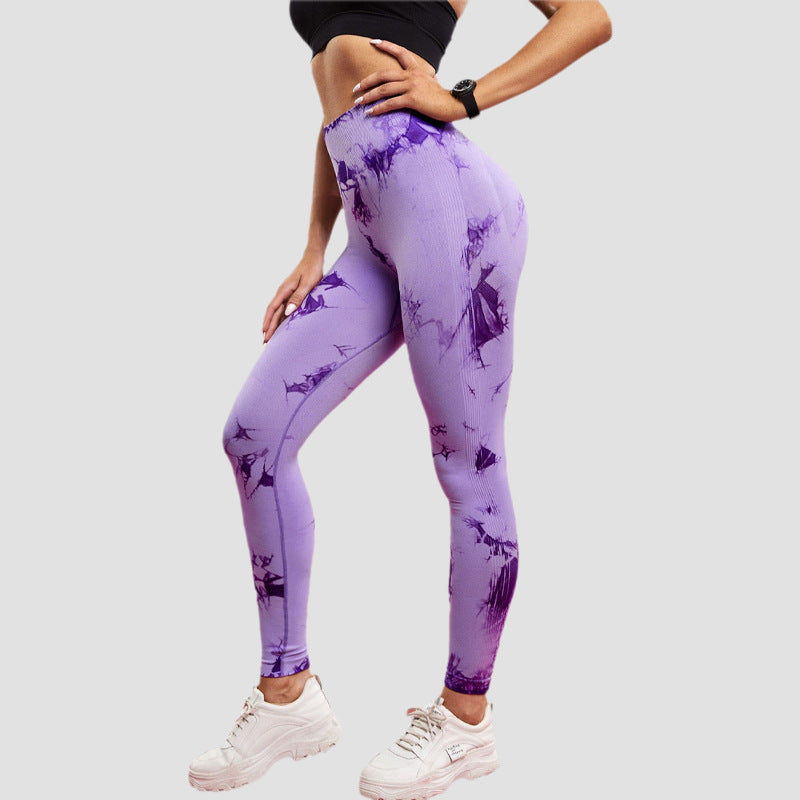 Sports Trousers Skinny Peach Hip Raise High Waist