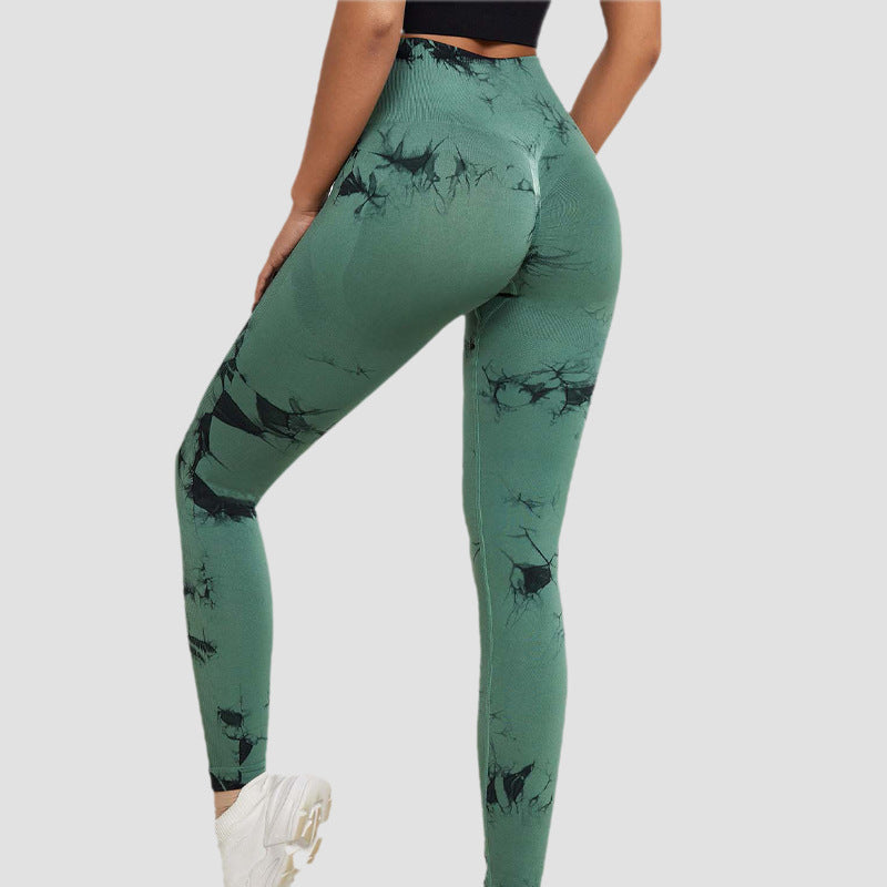 Sports Trousers Skinny Peach Hip Raise High Waist