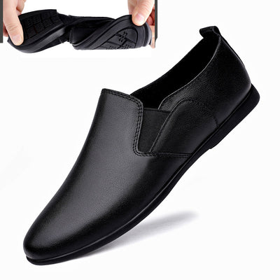 Male Leather Business Leisure Breathable Shoes