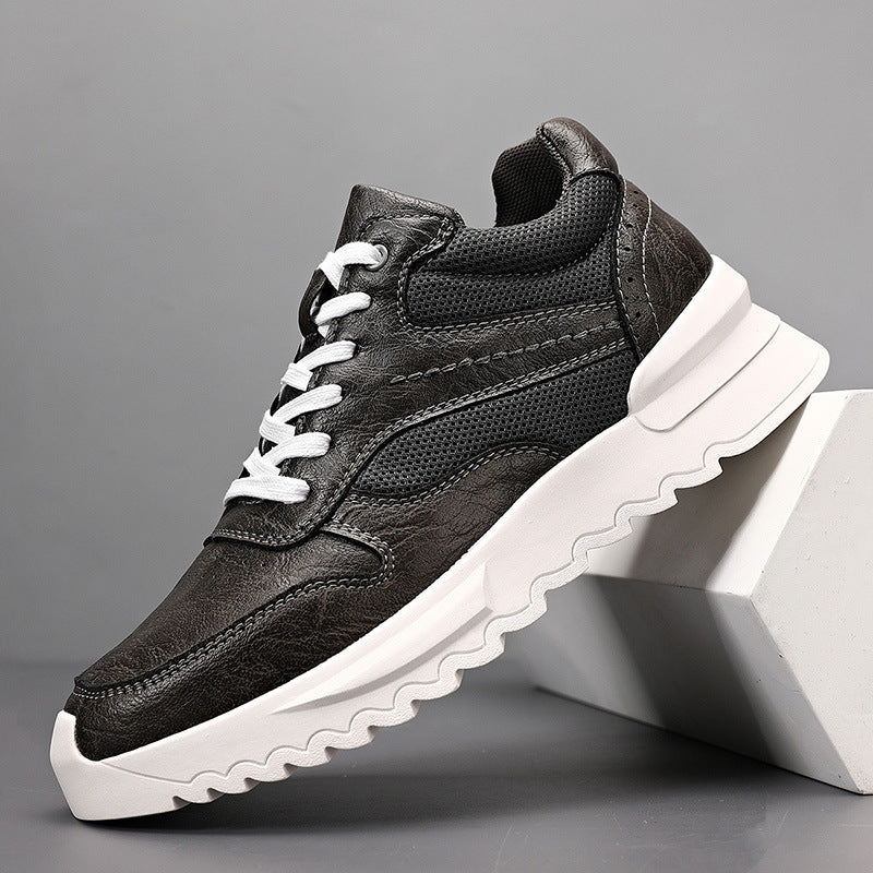 Invisible Wedge Hidden Heel Men's Casual Sports Shoes