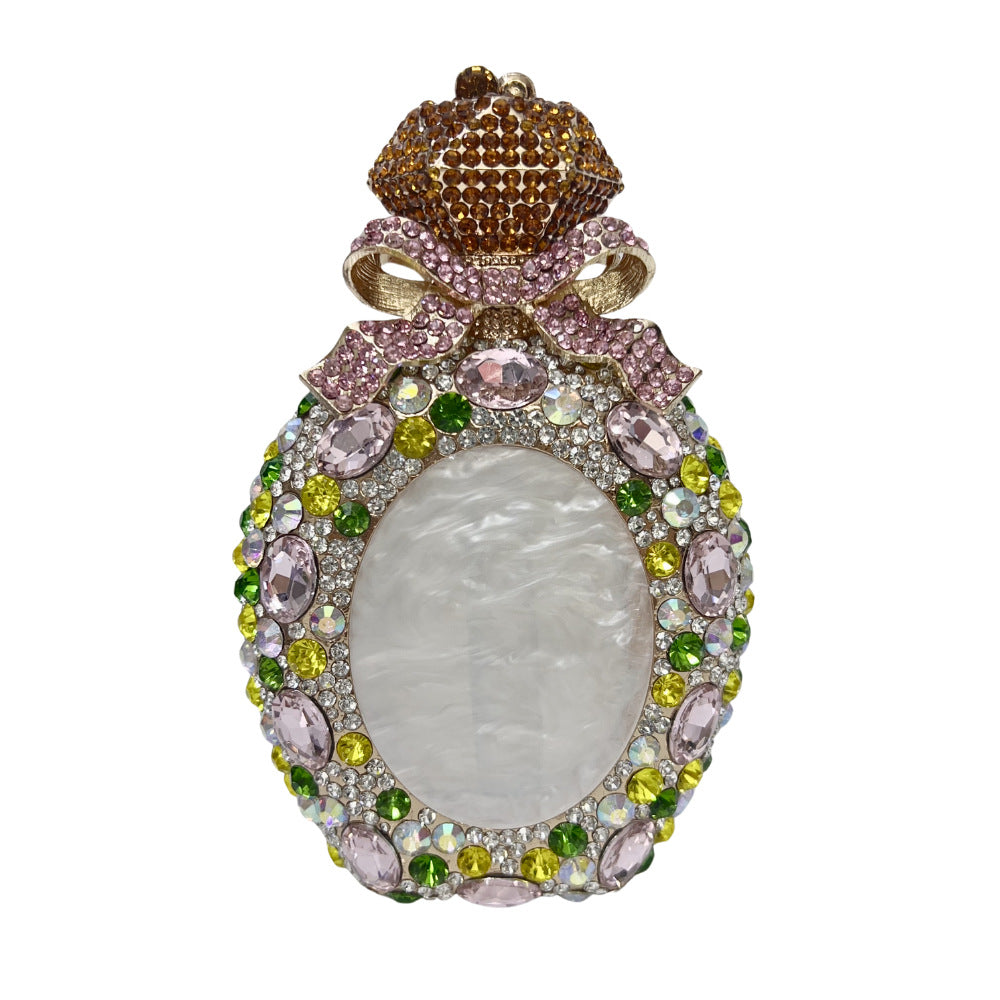 Women's Fashion Banquet Full Diamond Clutch