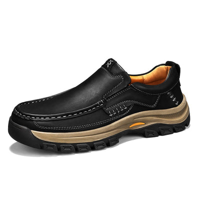 Men's Leather Shoes Thick-soled Outdoor Mountaineering